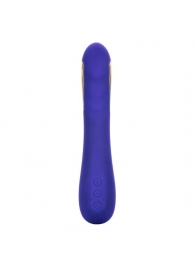 Фиолетовый вибратор с электростимуляцией Intimate E-Stimulator Petite Wand - 18,5 см. - California Exotic Novelties - купить с доставкой в Нижневартовске