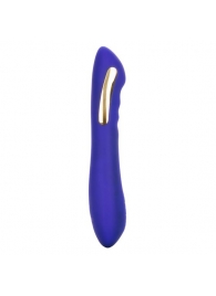 Фиолетовый вибратор с электростимуляцией Intimate E-Stimulator Petite Wand - 18,5 см. - California Exotic Novelties - купить с доставкой в Нижневартовске