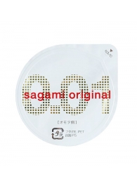 Супертонкий презерватив Sagami Original 0.01 - 1 шт. - Sagami - купить с доставкой в Нижневартовске