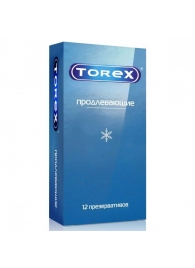 Презервативы Torex  Продлевающие  с пролонгирующим эффектом - 12 шт. - Torex - купить с доставкой в Нижневартовске