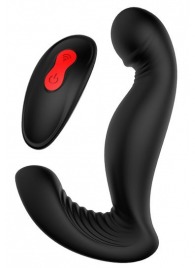 Черный вибромассажер простаты SWIRLING P-PLEASER - Dream Toys - в Нижневартовске купить с доставкой