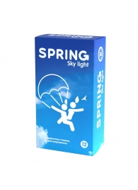 Ультратонкие презервативы SPRING SKY LIGHT - 12 шт. - SPRING - купить с доставкой в Нижневартовске