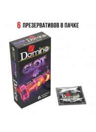 Ароматизированные презервативы DOMINO  Фруктовый слот  - 6 шт. - Domino - купить с доставкой в Нижневартовске