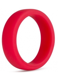 Красное эрекционное кольцо Silicone Go Pro Cock Ring - Blush Novelties - в Нижневартовске купить с доставкой