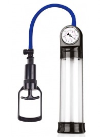 Прозрачная вакуумная помпа Sex Expert с манометром - Sex Expert - в Нижневартовске купить с доставкой
