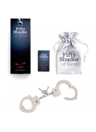 Металлические наручники Metal Handcuffs - Fifty Shades of Grey - купить с доставкой в Нижневартовске