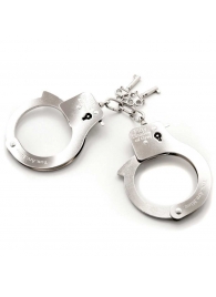 Металлические наручники Metal Handcuffs - Fifty Shades of Grey - купить с доставкой в Нижневартовске