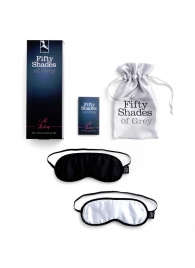 Набор из двух масок на глаза Soft Blindfold Twin Pack - Fifty Shades of Grey - купить с доставкой в Нижневартовске