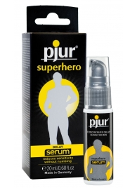 Сыворотка-пролонгатор pjur SUPERHERO Delay Serum - 20 мл. - Pjur - купить с доставкой в Нижневартовске