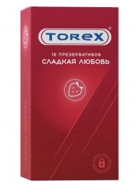 Презервативы Torex  Сладкая любовь  с ароматом клубники - 12 шт. - Torex - купить с доставкой в Нижневартовске