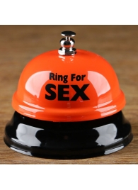 Настольный звонок RING FOR SEX - Сима-Ленд - купить с доставкой в Нижневартовске