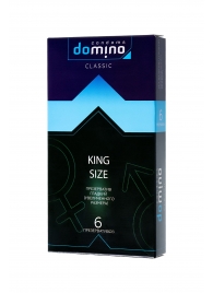 Презервативы увеличенного размера DOMINO Classic King size - 6 шт. - Domino - купить с доставкой в Нижневартовске