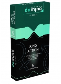 Презервативы с пролонгирующим эффектом DOMINO Classic Long action - 6 шт. - Domino - купить с доставкой в Нижневартовске