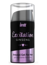 Женский возбуждающий интимный гель Excitation Ginseng - 15 мл. - INTT - купить с доставкой в Нижневартовске