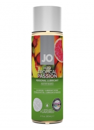 Лубрикант на водной основе с ароматом тропических фруктов JO Flavored Tropical Passion - 60 мл. - System JO - купить с доставкой в Нижневартовске