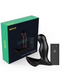 Черный вибромассажер простаты NEXUS Beat - 12 см. - Nexus Range - в Нижневартовске купить с доставкой