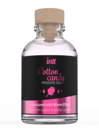 Массажный гель с согревающим эффектом Cotton Candy - 30 мл. - INTT - купить с доставкой в Нижневартовске