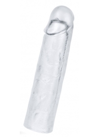 Прозрачная насадка-удлинитель Flawless Clear Penis Sleeve Add 1 - 15,5 см. - Lovetoy - в Нижневартовске купить с доставкой