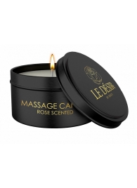 Массажная свеча с ароматом розы Massage Candle Rose Scented - 100 гр. - Shots Media BV - купить с доставкой в Нижневартовске