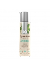 Массажное масло с ароматом перечной мяты и эвкалипта JO Naturals Peppermint   Eucalyptus - 120 мл. - System JO - купить с доставкой в Нижневартовске