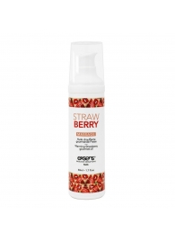 Разогревающее массажное масло  с ароматом клубники Gourmet Strawberry - 50 мл. - Exsens - купить с доставкой в Нижневартовске