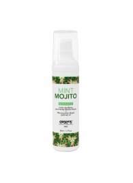 Разогревающее массажное масло с ароматом мохито Gourmet Mint Mojito - 50 мл. - Exsens - купить с доставкой в Нижневартовске