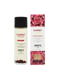 Органическое массажное масло GARNET ARGAN - 100 мл. - Exsens - купить с доставкой в Нижневартовске