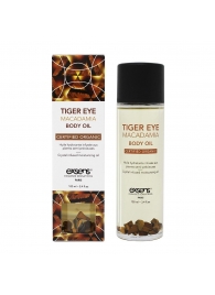 Органическое массажное масло TIGER EYE MACADAMIA - 100 мл. - Exsens - купить с доставкой в Нижневартовске