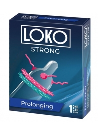 Стимулирующая насадка на пенис LOKO STRONG с продлевающим эффектом - Sitabella - в Нижневартовске купить с доставкой