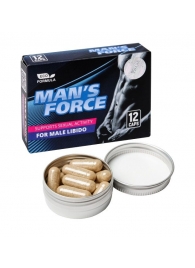 Пищевой концентрат для мужчин MANS FORCE  - 12 капсул - Sitabella - купить с доставкой в Нижневартовске