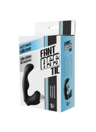 Черный вибромассажер простаты FantASStic Vibrating Prostate Massager - 11,3 см. - Dream Toys - в Нижневартовске купить с доставкой