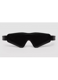 Двусторонняя красно-черная маска на глаза Reversible Faux Leather Blindfold - Fifty Shades of Grey - купить с доставкой в Нижневартовске