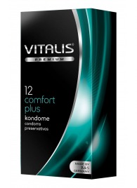 Контурные презервативы VITALIS PREMIUM comfort plus - 12 шт. - Vitalis - купить с доставкой в Нижневартовске