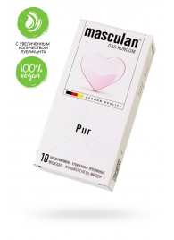 Супертонкие презервативы Masculan Pur - 10 шт. - Masculan - купить с доставкой в Нижневартовске