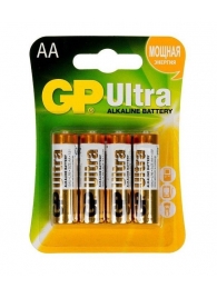 Батарейки алкалиновые GP Ultra Alkaline AA/LR6 - 4 шт. - Элементы питания - купить с доставкой в Нижневартовске