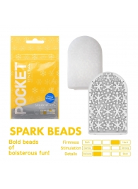 Карманный мастурбатор Spark Beads - Tenga - в Нижневартовске купить с доставкой