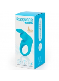 Голубое эрекционное виброкольцо Happy Rabbit Rechargeable Rabbit Cock Ring - Happy Rabbit - в Нижневартовске купить с доставкой