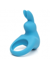 Голубое эрекционное виброкольцо Happy Rabbit Rechargeable Rabbit Cock Ring - Happy Rabbit - в Нижневартовске купить с доставкой