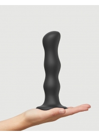 Черная насадка Strap-On-Me Dildo Geisha Balls size XL - Strap-on-me - купить с доставкой в Нижневартовске