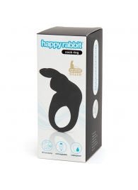 Черное эрекционное виброкольцо Happy Rabbit Rechargeable Rabbit Cock Ring - Happy Rabbit - в Нижневартовске купить с доставкой