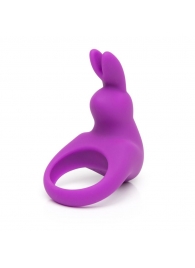 Фиолетовое эрекционное виброкольцо Happy Rabbit Rechargeable Rabbit Cock Ring - Happy Rabbit - в Нижневартовске купить с доставкой