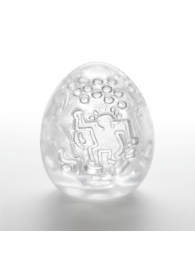 Мастурбатор-яйцо Keith Haring EGG DANCE - Tenga - в Нижневартовске купить с доставкой