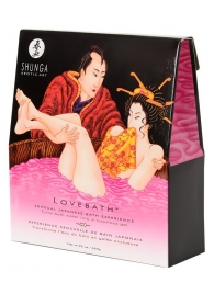 Соль для ванны Lovebath Dragon Fruit, превращающая воду в гель - 650 гр. - Shunga - купить с доставкой в Нижневартовске