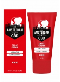 Крем-пролонгатор CBD from Amsterdam Delay Cream - 50 мл. - Shots Media BV - купить с доставкой в Нижневартовске