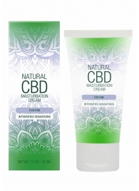 Крем для мастурбации для мужчин Natural CBD Masturbation Cream For Him - 50 мл. - Shots Media BV - купить с доставкой в Нижневартовске