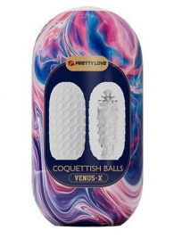 Мастурбатор в форме яйца Coquettish Balls - Baile - в Нижневартовске купить с доставкой