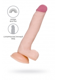 Телесный фаллоимитатор-реалистик Minc - 21 см. - A-toys купить с доставкой в интернет-магазине Orgasmix в Нижневартовске Телесный фаллоимитатор-реалистик Minc - 21 см. - A-toys