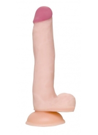 Телесный фаллоимитатор-реалистик Minc - 21 см. - A-toys купить с доставкой в интернет-магазине Orgasmix в Нижневартовске Телесный фаллоимитатор-реалистик Minc - 21 см. - A-toys