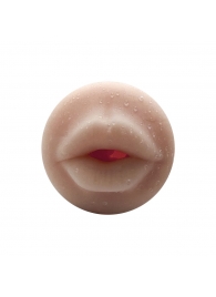 Телесный мастурбатор-ротик Oral Mini Masturbator - Adrien Lastic - в Нижневартовске купить с доставкой