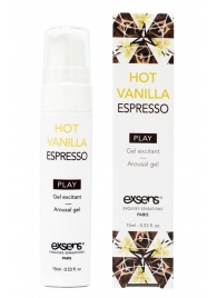 Возбуждающий гель Hot Vanilla Espresso Arousal Gel - 15 мл. - Exsens - купить с доставкой в Нижневартовске